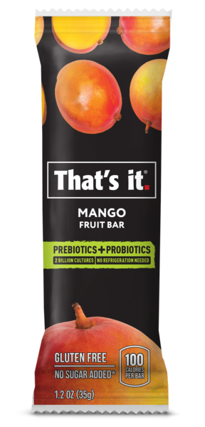 Mango Probiotic Fruit Bars