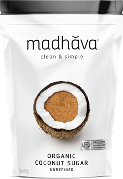 Madhava 有机椰糖 16oz(454g)