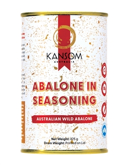 Kansom Abalone in Seasoning 1P (85g，1 can 1 pc)