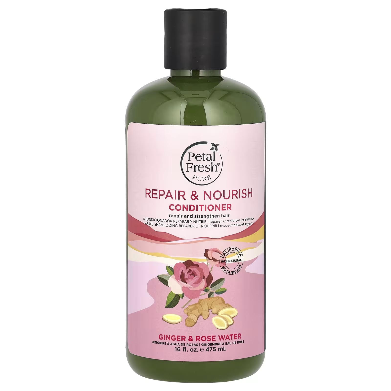 Petal Fresh Repair & Nourish Ginger & Rosewater Conditioner 16oz