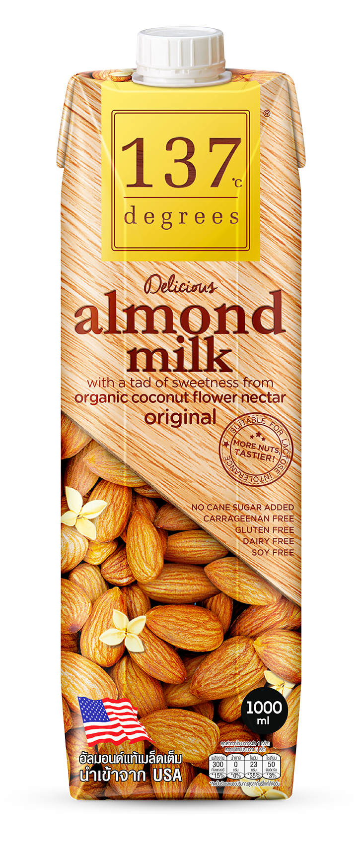 137°c Degrees Almond Milk Original 