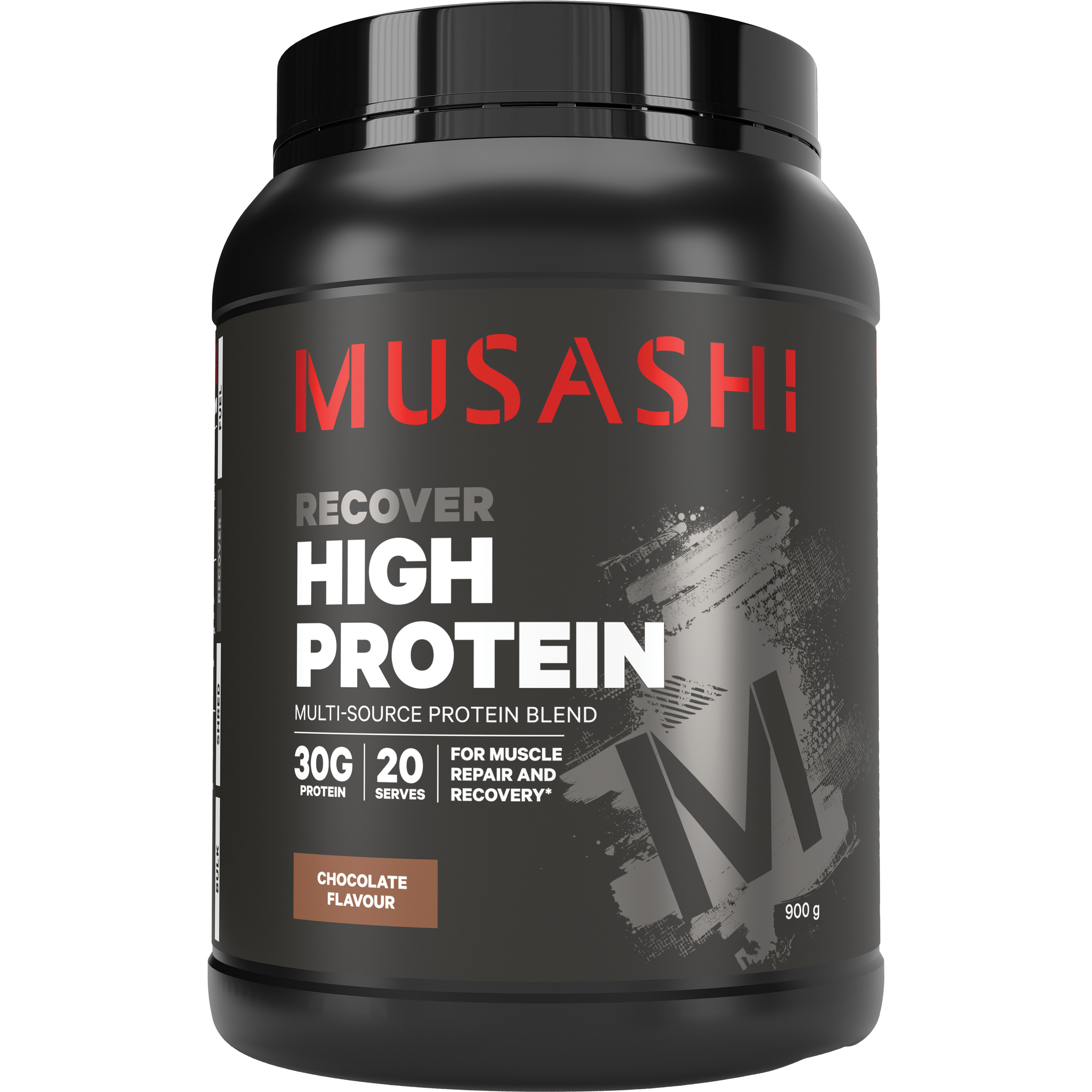 Musashi High Protein - Chocolate Milkshake 900g（Recover）