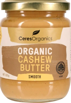 Ceres Organics Organic Cashew Butter(Smooth) 220g
