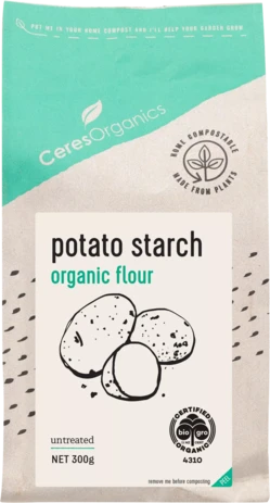 Ceres Organics Potato Starch Organic Flour 300g
