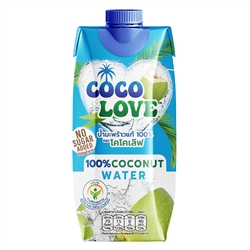 Cocolove 100% Coconut Water 330ml