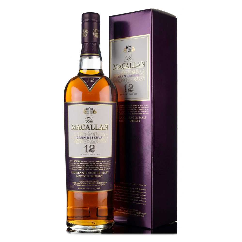 macallan gran reserva 12 years old (700ml)