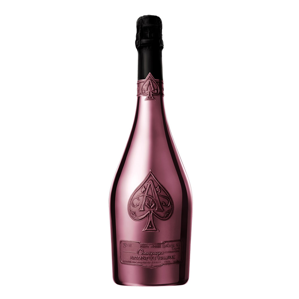 Armand de Brignac Brut Rose with Velvet Bag (750ml)