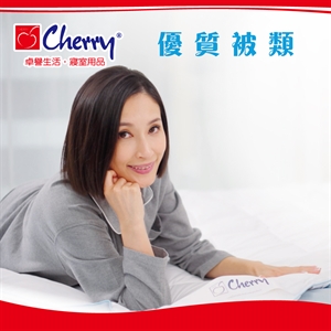 備有多款被類：羽絨被、四季被、冷氣被、蠶絲被、抗菌被、羊毛被、化纖被、毛毯...等