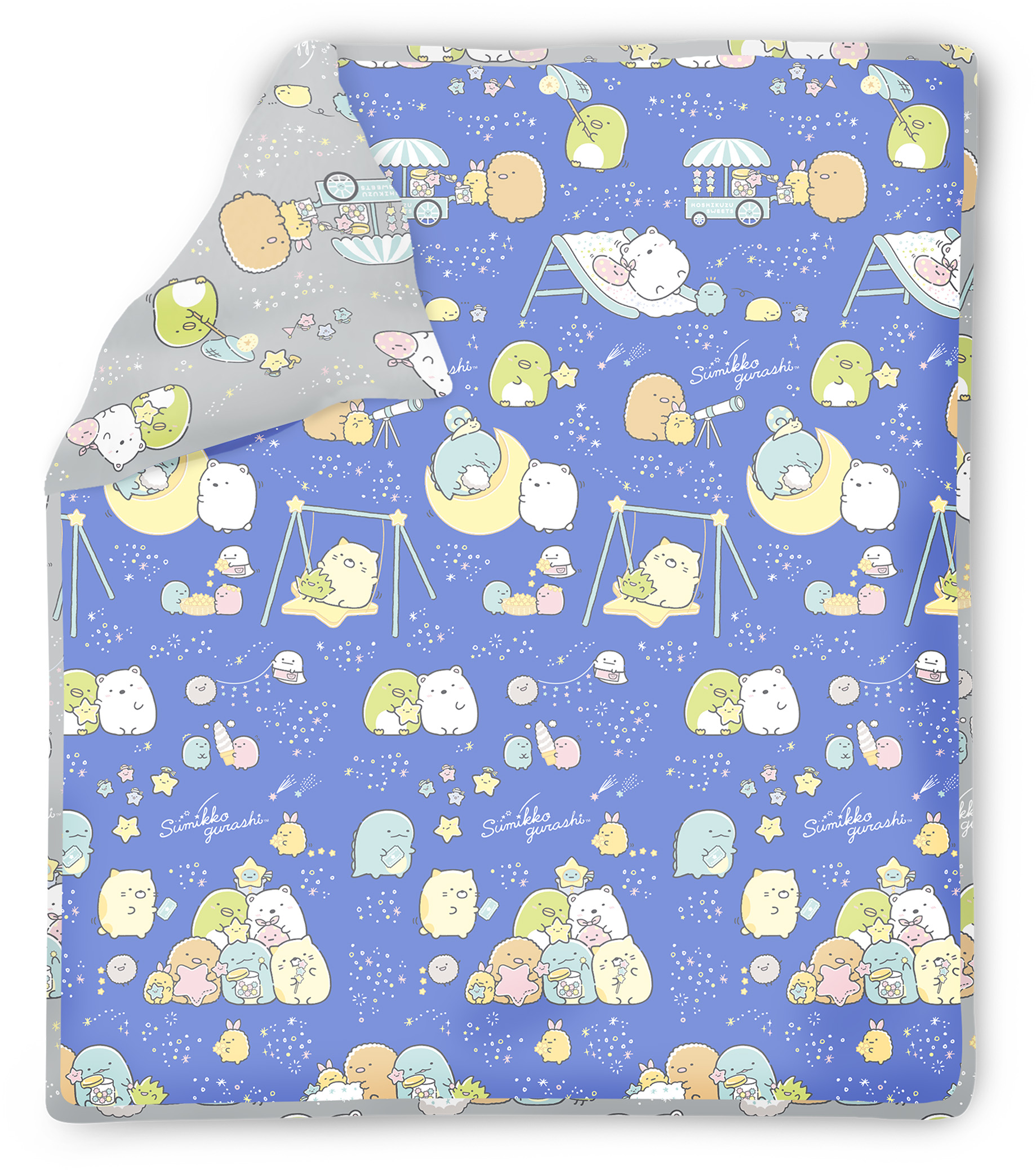 高密度卡通純棉冷氣被 - 角落小夥伴  #SG056