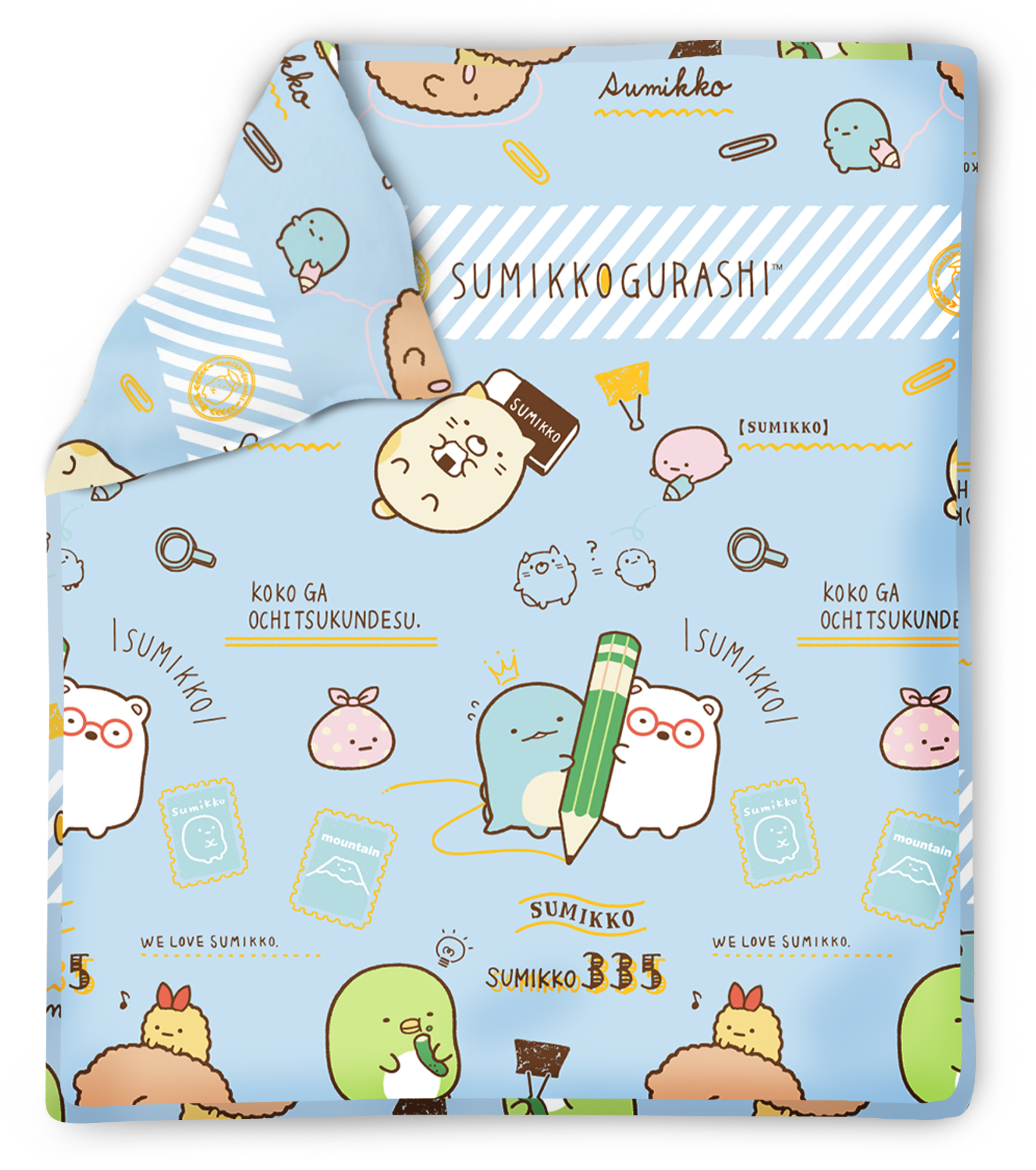 高密度純棉卡通嬰兒系列 - 角落小夥伴  #SG039