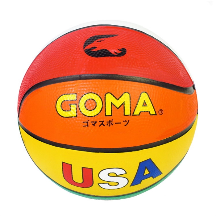 GOMA 7 號八色膠籃球