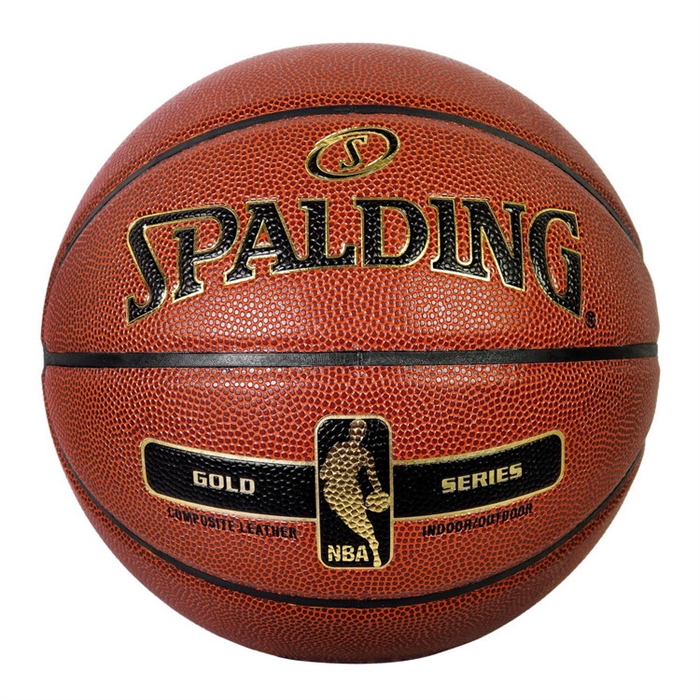 SPALDING GOLD I/O Basketball, Size 7