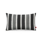 Dark Grey Stripe Lumbar Cushion Cover - 30x50cm