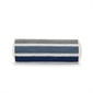 Blue Stripe Bolster Cushion Cover - D18xL45cm