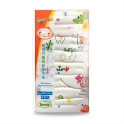Tenson 嬰兒毛巾手帕 8條裝 (25x25cm)