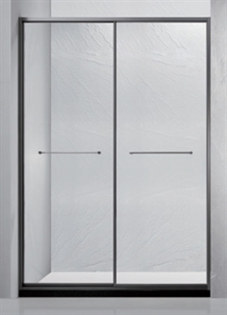 不銹鋼38MM細框雙趟浴屏BR-208