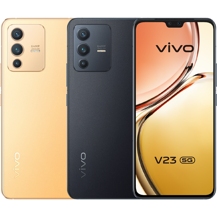 A 電池良好　vivo V23 5G 256 GB SIMフリー 本体 New Vivo V23 5G Dual-SIM 256GB ROM + 12GB RAM Black Factory