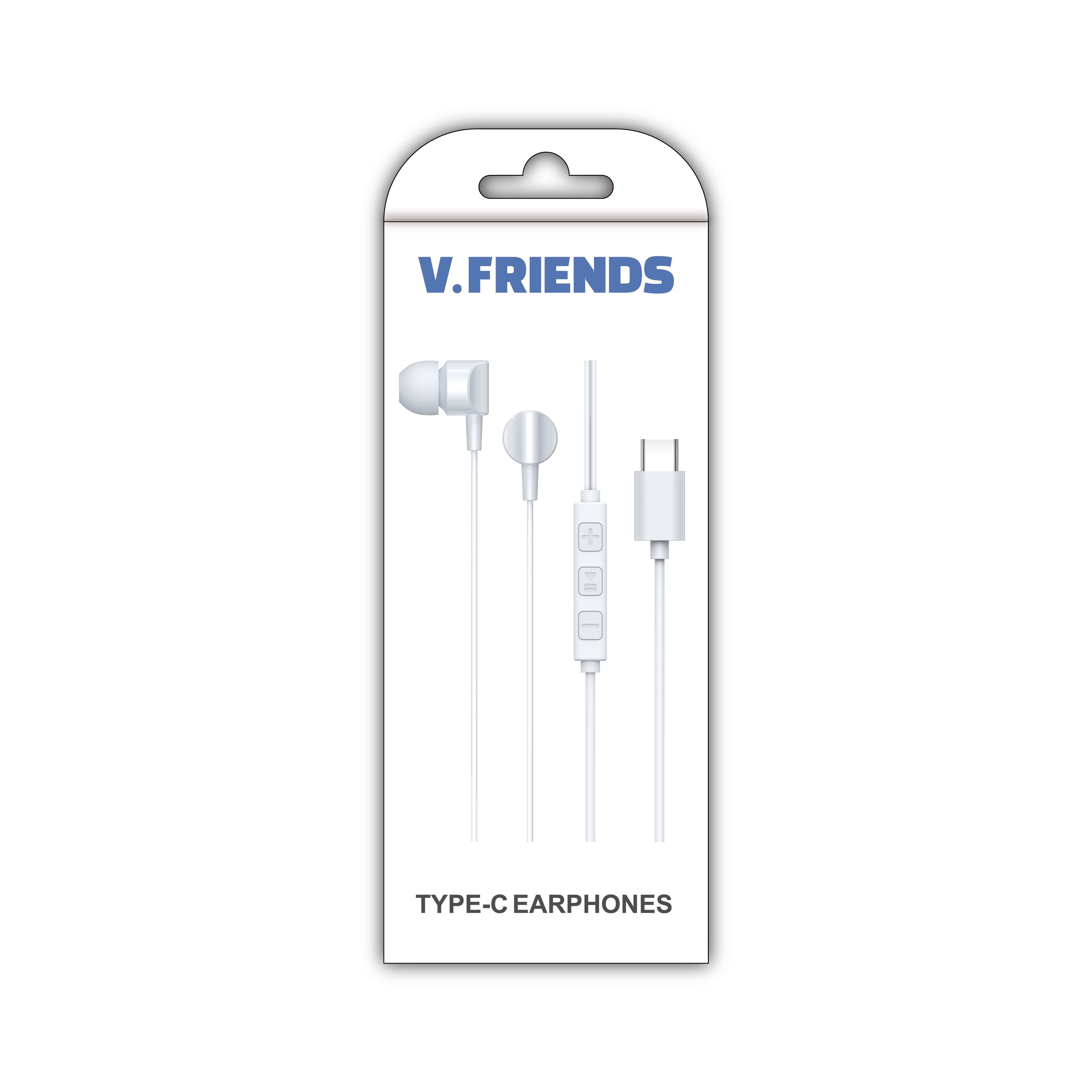 V.FRIENDS Type C Wired Earbuds (EARBUD-0014)