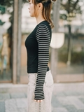  Basic Stripe Tee