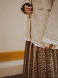 Textured Belt Blazer 