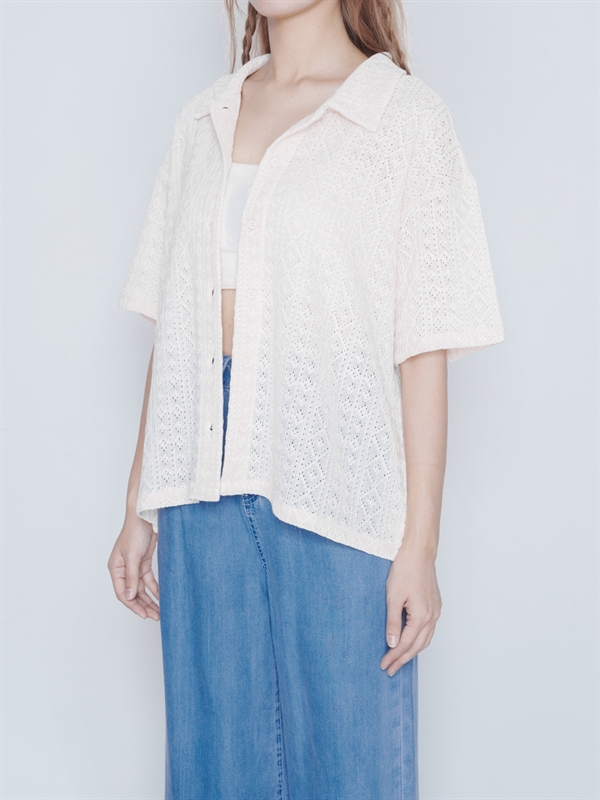 Crochet Lace Relax Shirt 