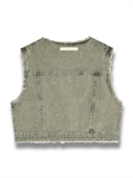 Snow Washed Corduroy Vest 