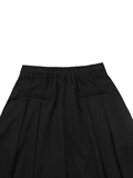 Pleated Suit Culottes 