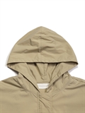Flared Jacket With Hood 