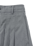 Pleated Suit Culottes 