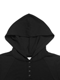  Side Tie Up Hoodie