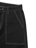 Contrast Stitch Jeans 