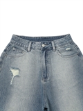  Wash Denim Shorts