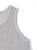2-way Crochet Long Vest 