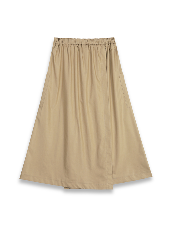 Belted Culottes With Pockets 