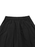  Eyelet Trims Pockets Pleated Skirts