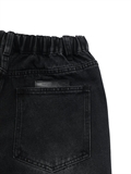 Washed Oversized Denim Shorts