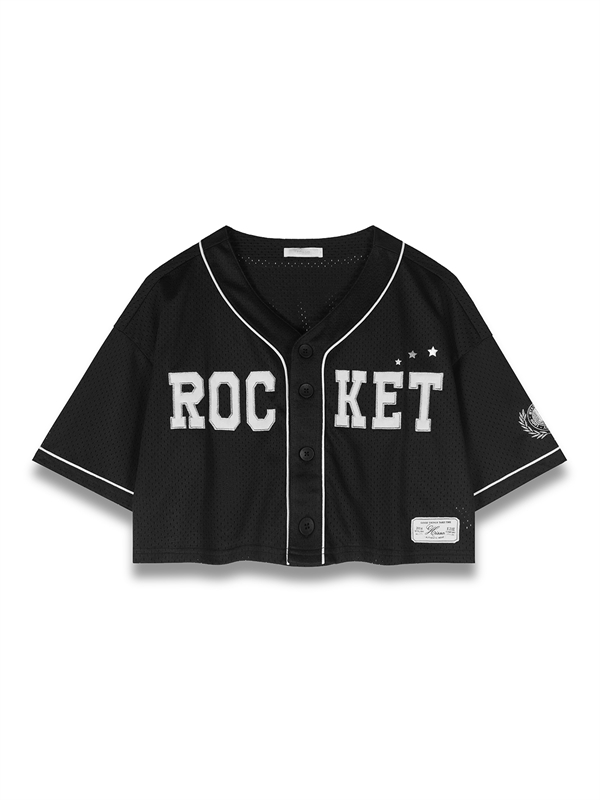 Patchwork Baseball Shirt
