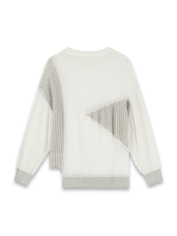 Cut-Out Knit Sweater 