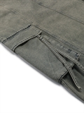  Denim Pockets Long Skirt
