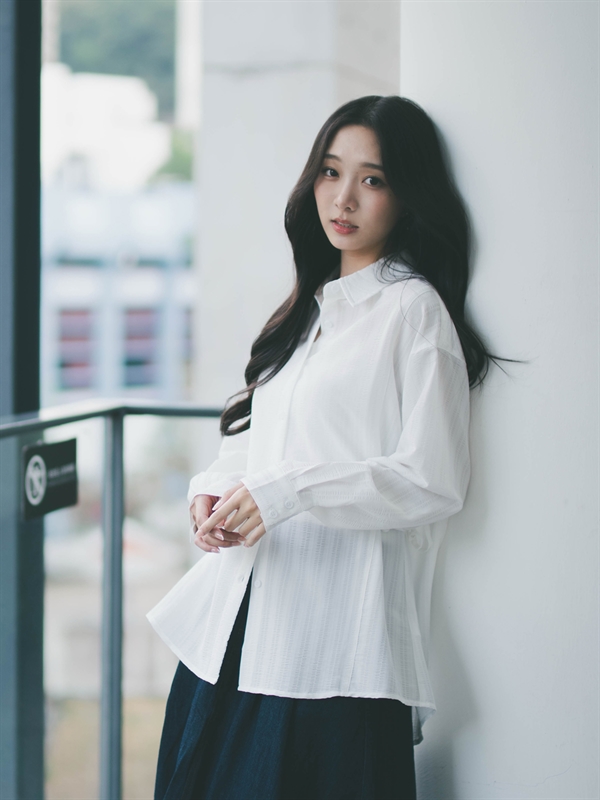 Side Drawstring Blouse 