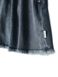  Denim Skirt With Leg Warmers