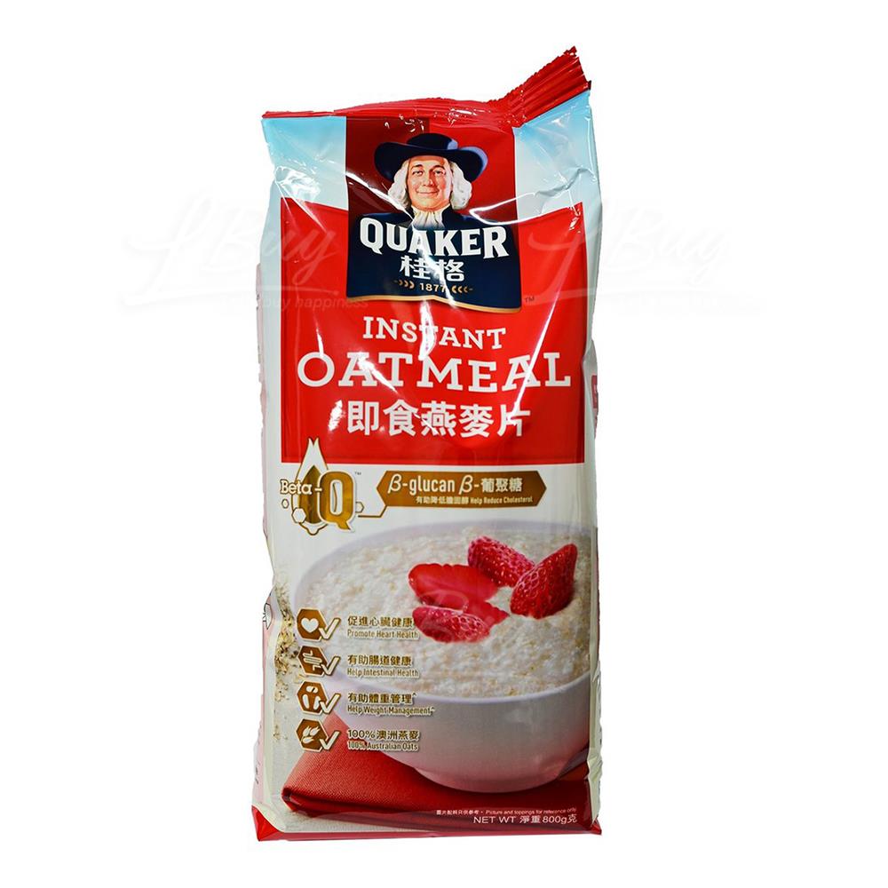 QUAKER INSTANT OATMEAL FOIL 800G