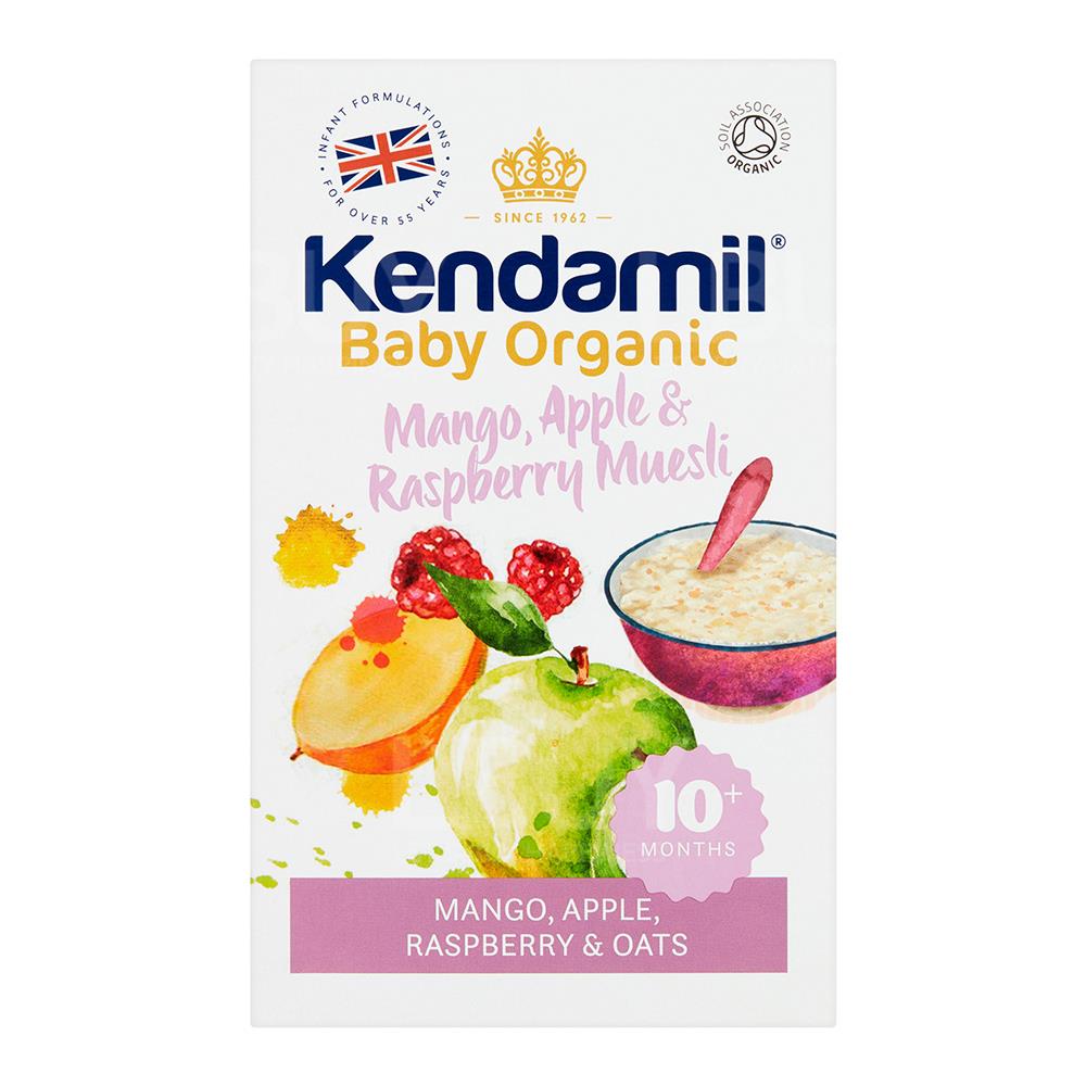 Kendamil Organic Mango, Apple, Raspberry Muesli 150g
