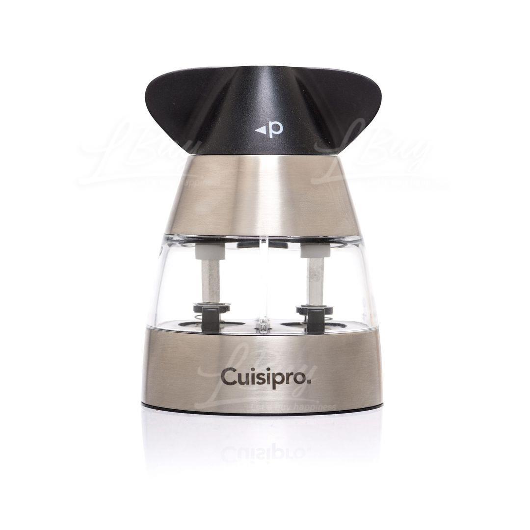 Cuisipro Stainless Steel Dual Salt & Pepper Mill