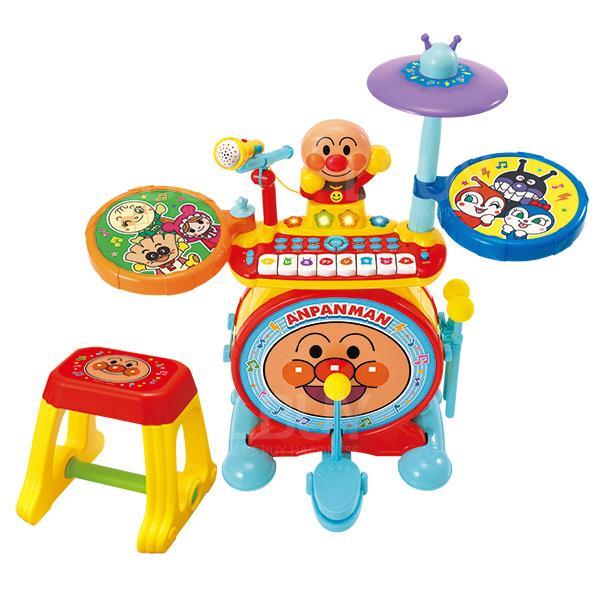 Anpanman Drum Set with Keyboard