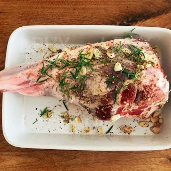 Frozen - AUS. NZ Grass Fed Lamb Leg Bone In 1.8kg