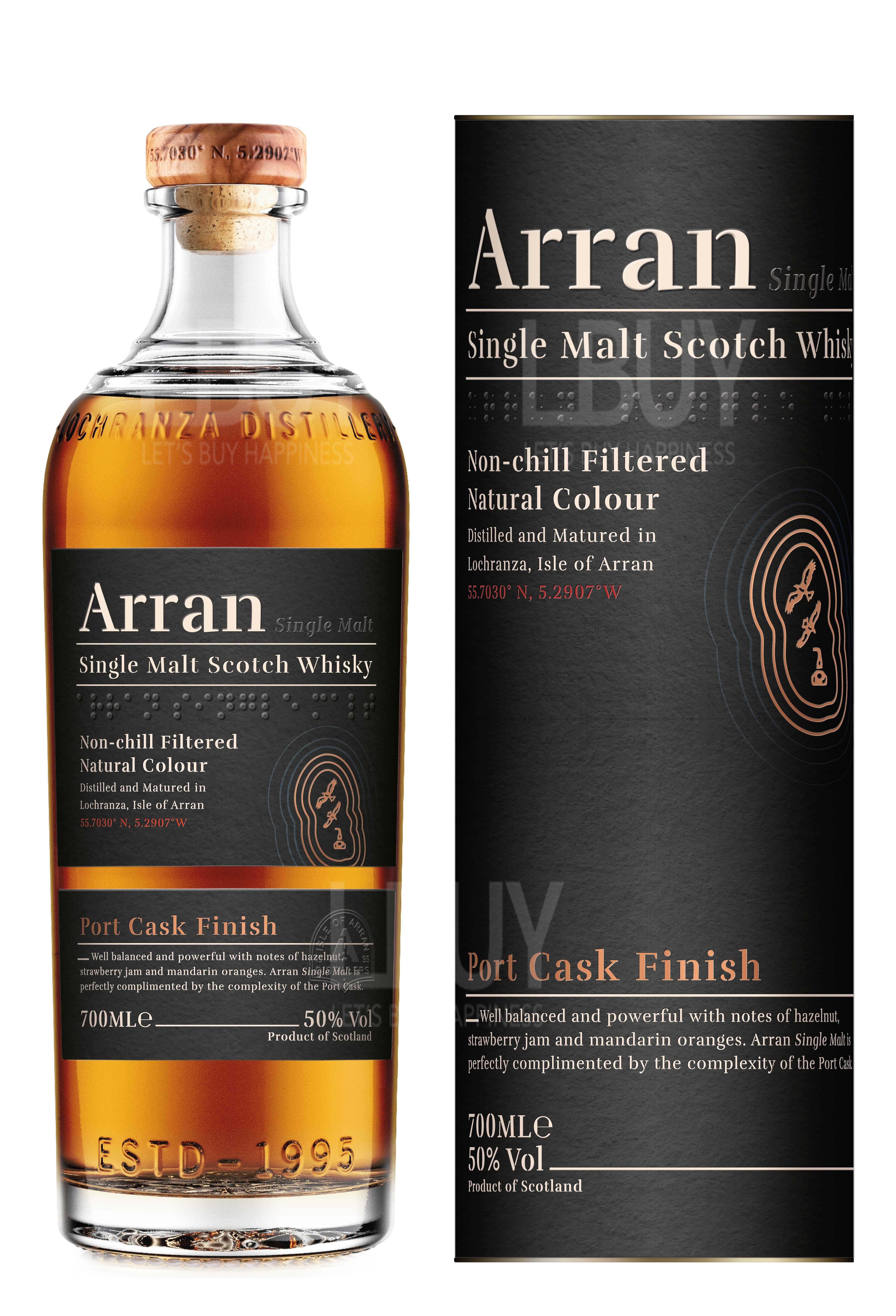 Arran Single Malt  Port Cask Finish 50% 700ml