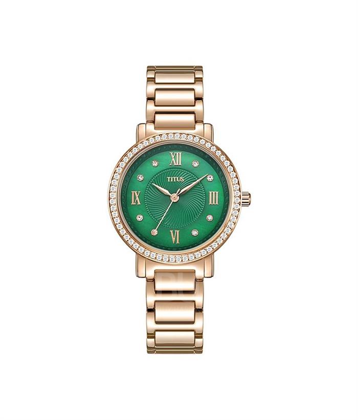 Fair Lady三針石英不鏽鋼腕錶