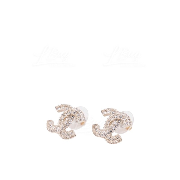 Chanel-Chanel Classic CC Logo Earrings A86504