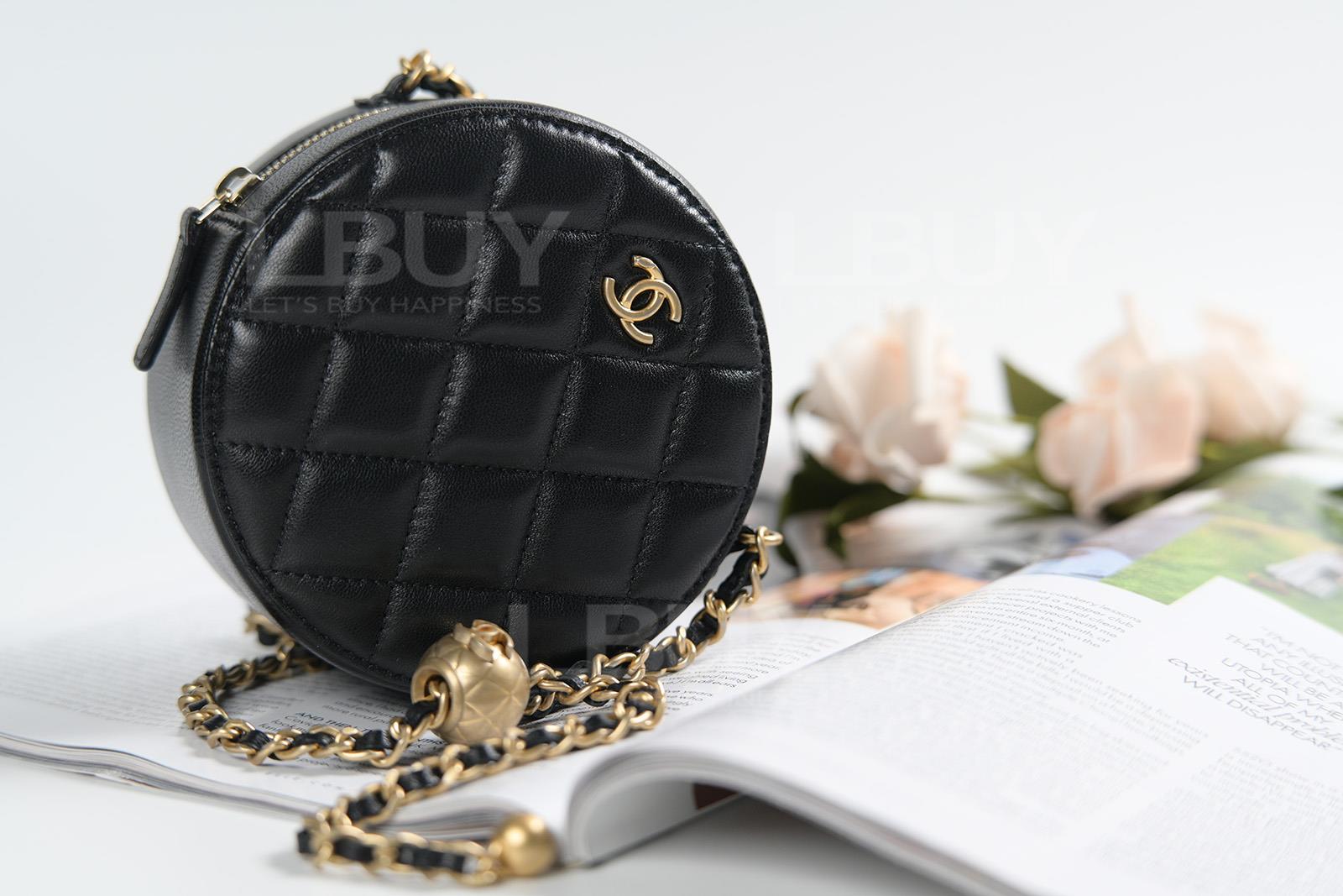 香奈儿-Chanel 小金球小圆饼手袋AP1449